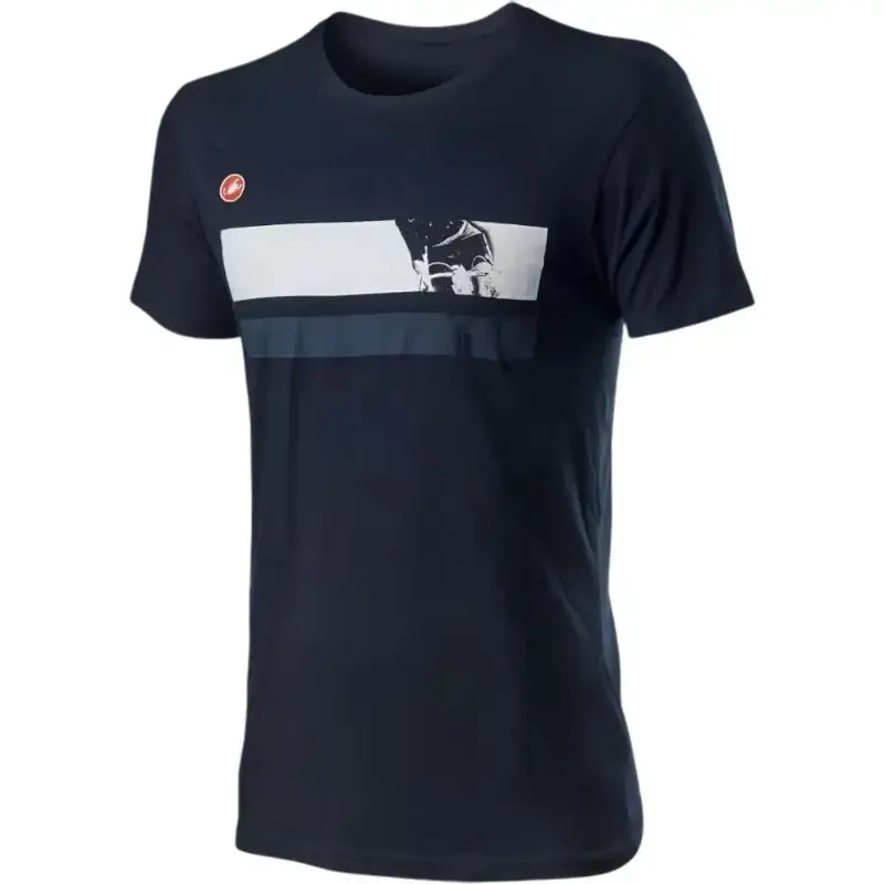 Castelli Cima Tee Savile Blue