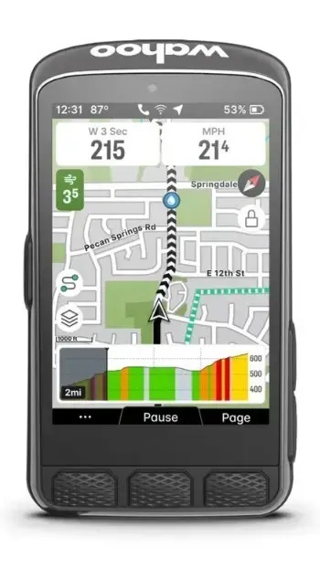 Wahoo Elemnt Ace GPS Cyclocomputer (Black)