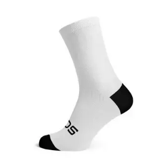 Sox Solid White Casual Crew Socks