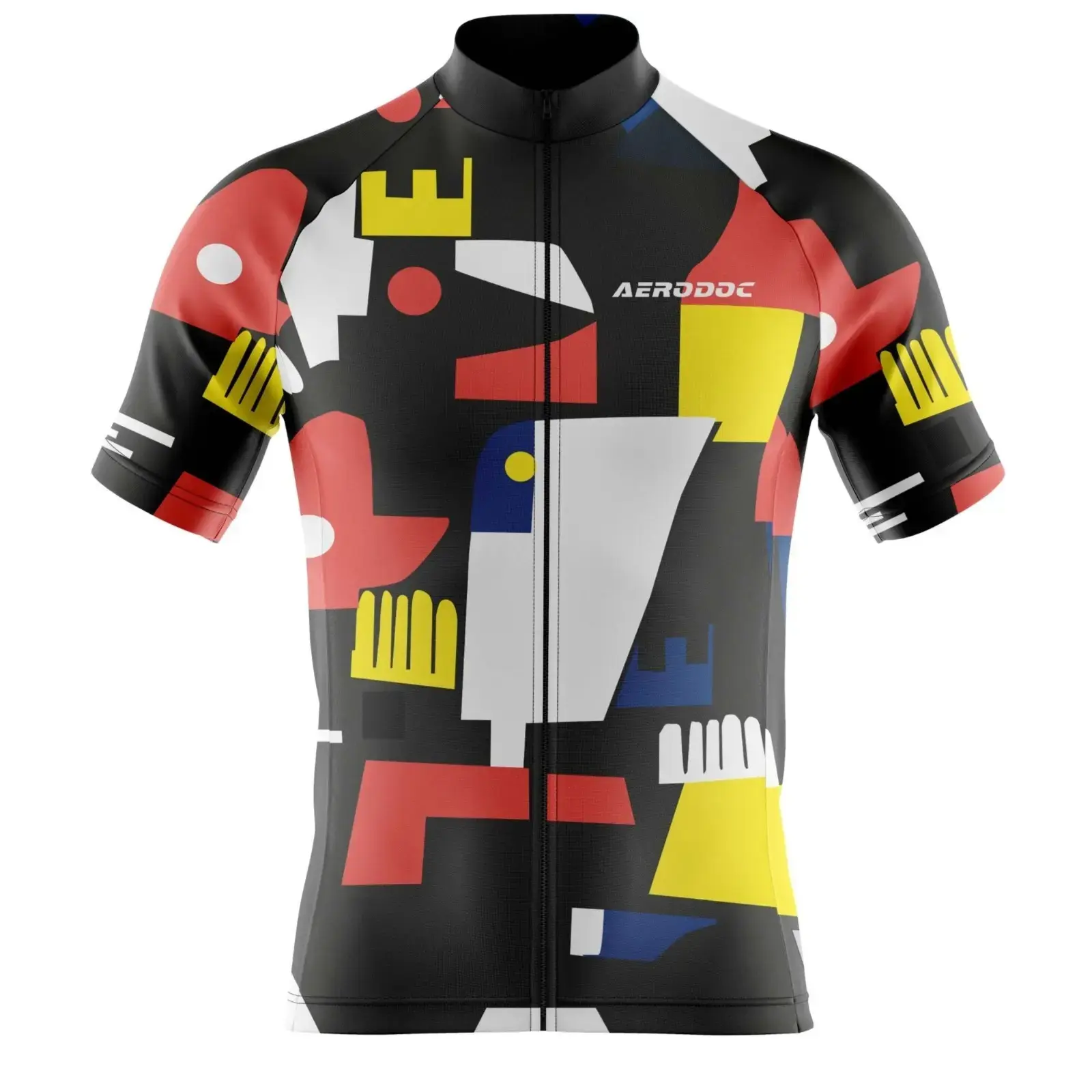 Abstract Shift Cycling Jersey (Half Sleeve Jersey)