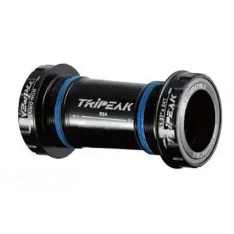 Tripeak BSA Threaded Bottom Bracket, 3-in-1, Shimano/SRAM/Rotor-Road (68mm)-Black