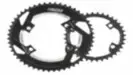 Eccentric cr-49 shimano chainring 53/41t bcd110 al7075 black