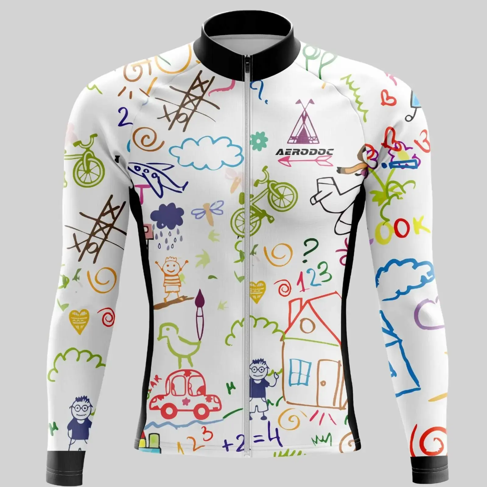 Doodle Explorer Cycling Jersey (Full Sleeve Jersey)