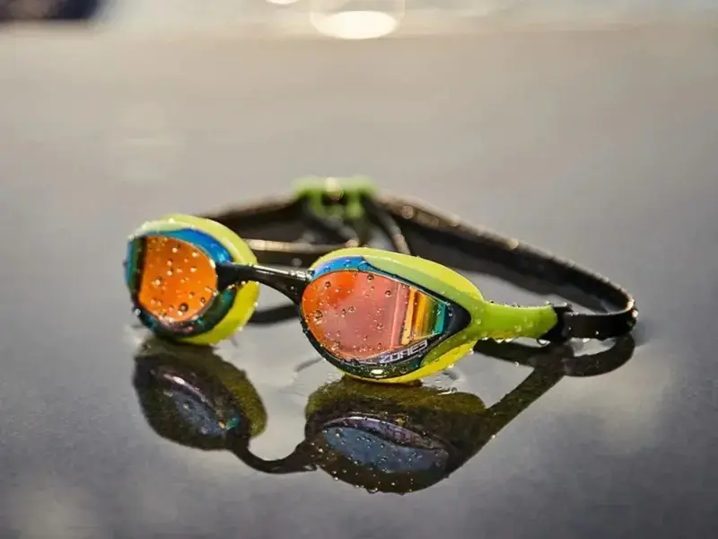 Zone3 Volare Streamline Racing Swim Goggles - Mirror Lens