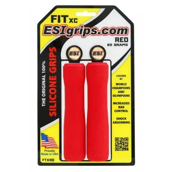 ESI Grips - Fit XC Red