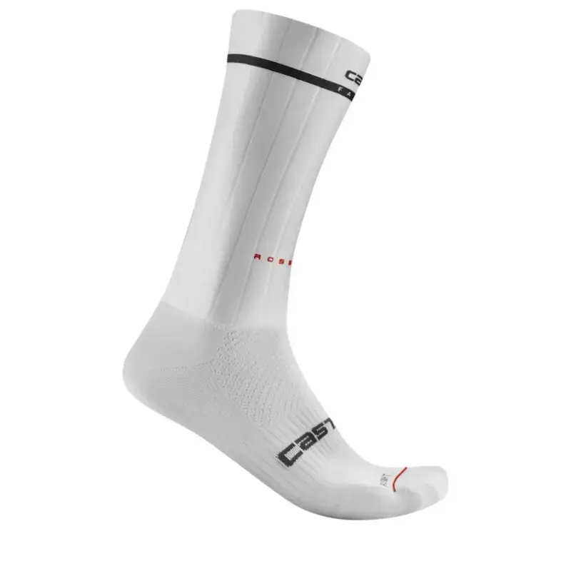 Castelli Fast Feet 2 Mens Cycling Socks White