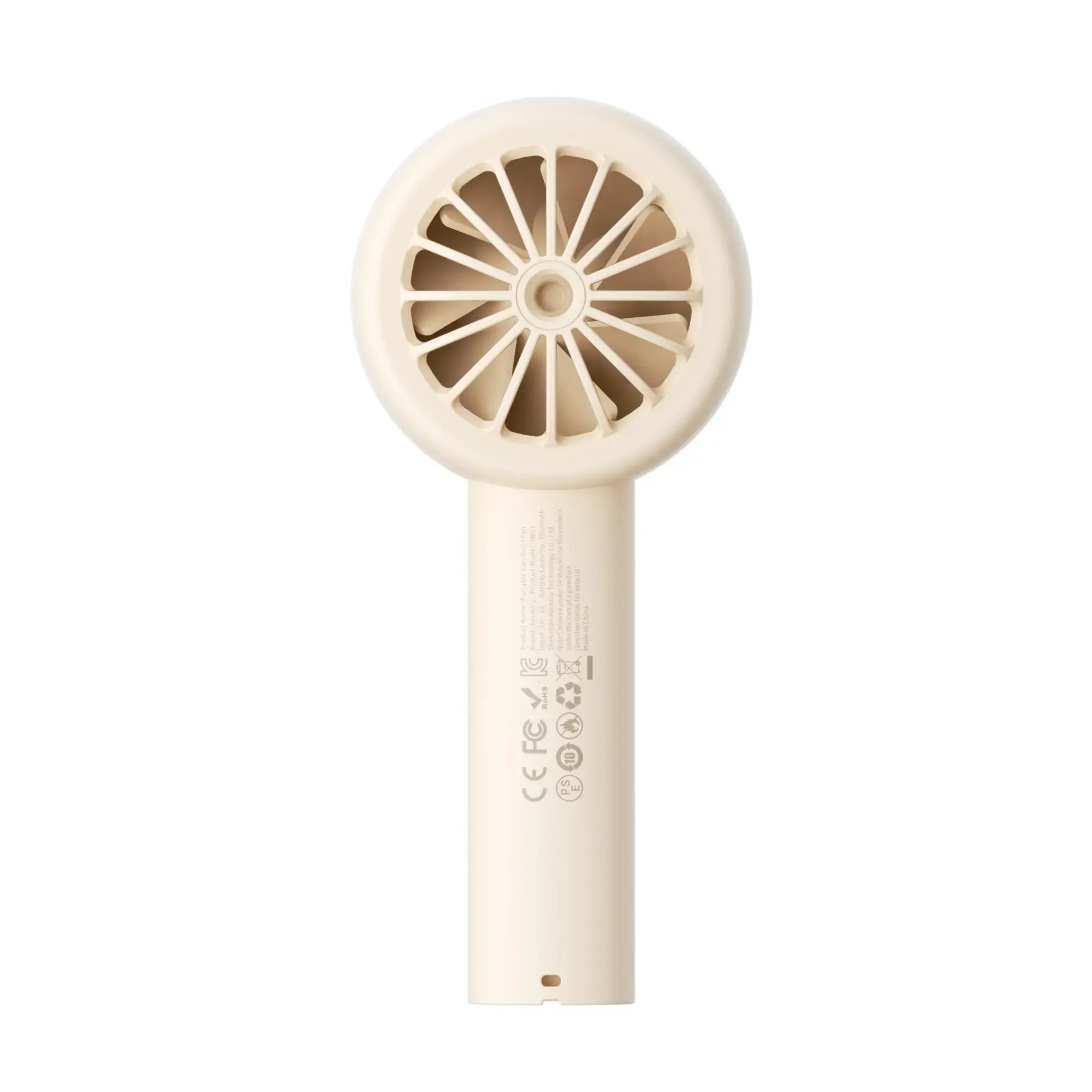 Aecooly Portable Handheld Fan - Halo 01-Beige