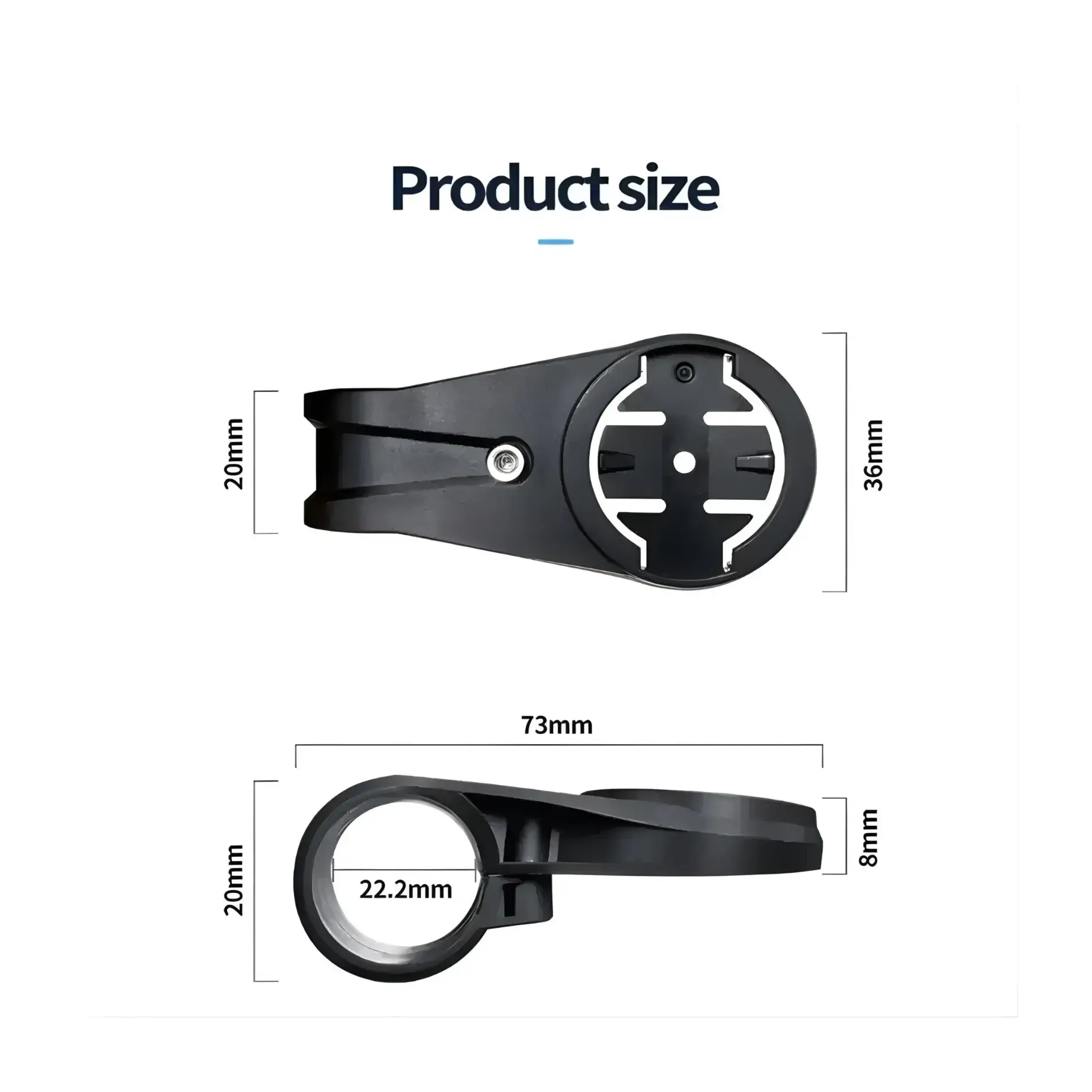 Triathlon Aero Bars Tt Road Bike Bicycle Computer Holder Mount for Garmin magene igpsports xoss