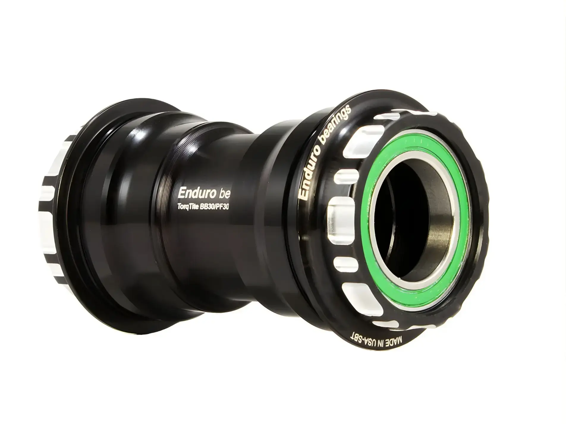 Torqtite ceramic-hybrid xd15 angular contact bearing bottom bracket for pf30 framesets and shimano 24mm cranksets