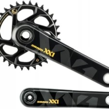 Sram Xx1 Eagle Gxp Carbon Crankset - 11-Speed Gold