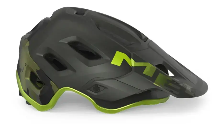 Met Roam Mips CE camo lime green | matt M