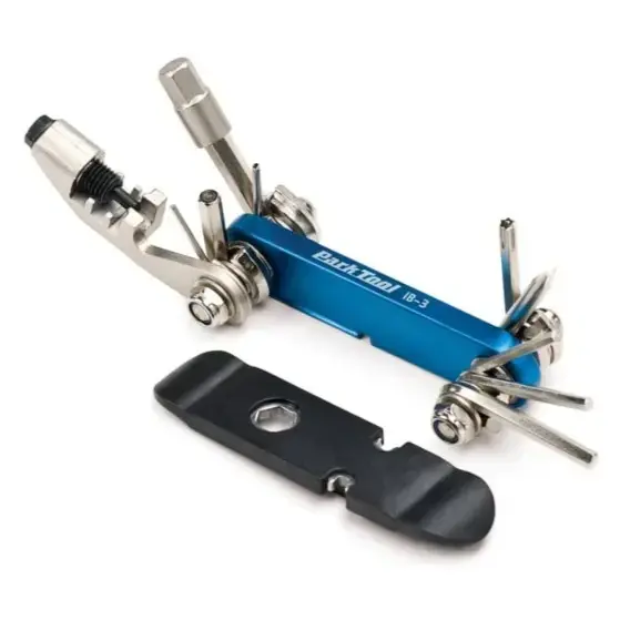 Park Tool Multi-Tool | I-Beam3 Mini Fold-up Set with Chain Tool IB-3
