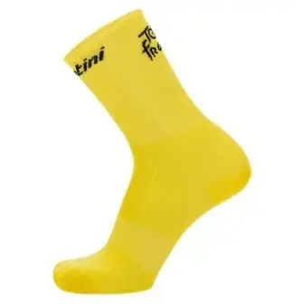 Santini Tour De France Overall Leader Socks-Yellow
