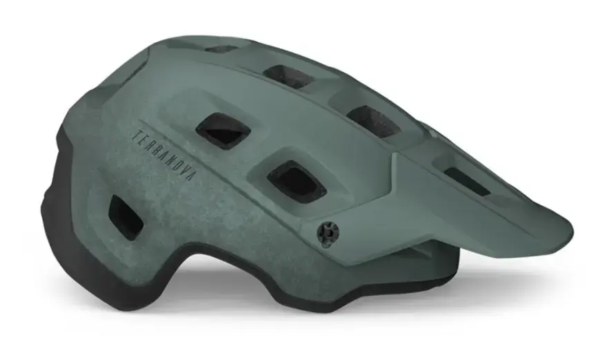 Met Terranova Mips CE teal blue black metallic | matt