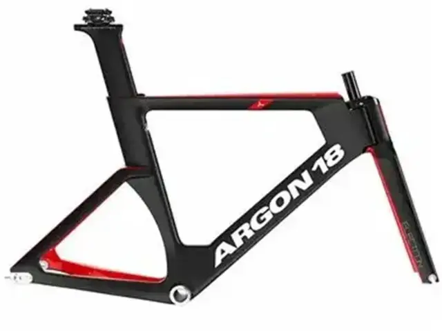Argon 18 Electron Track Bike L – Black Matte Track Frame