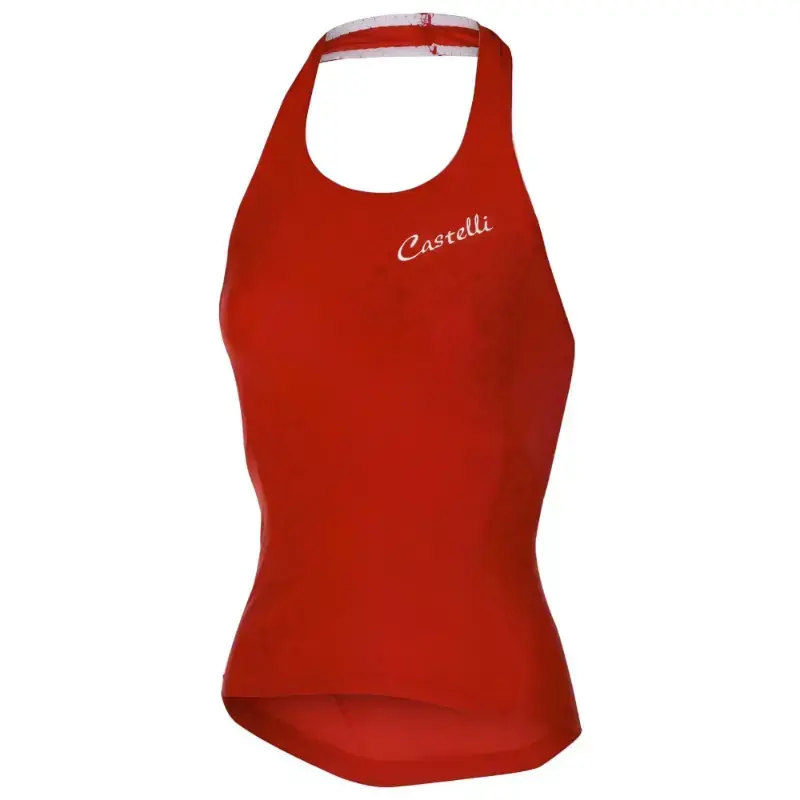 Castelli Bellissima Halter Womens Top Red