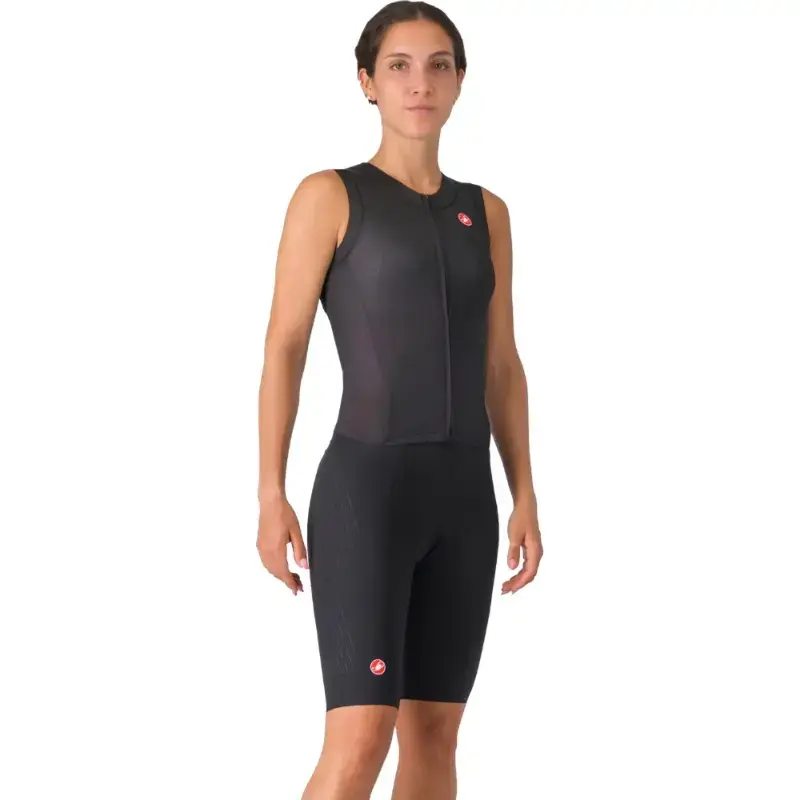 Castelli Free Sanremo 3 Sleeveless Womens Cycling Suit Black