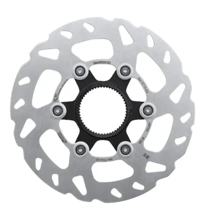 Rotor for disc brake SM-RT70, SS 140mm with lock ring