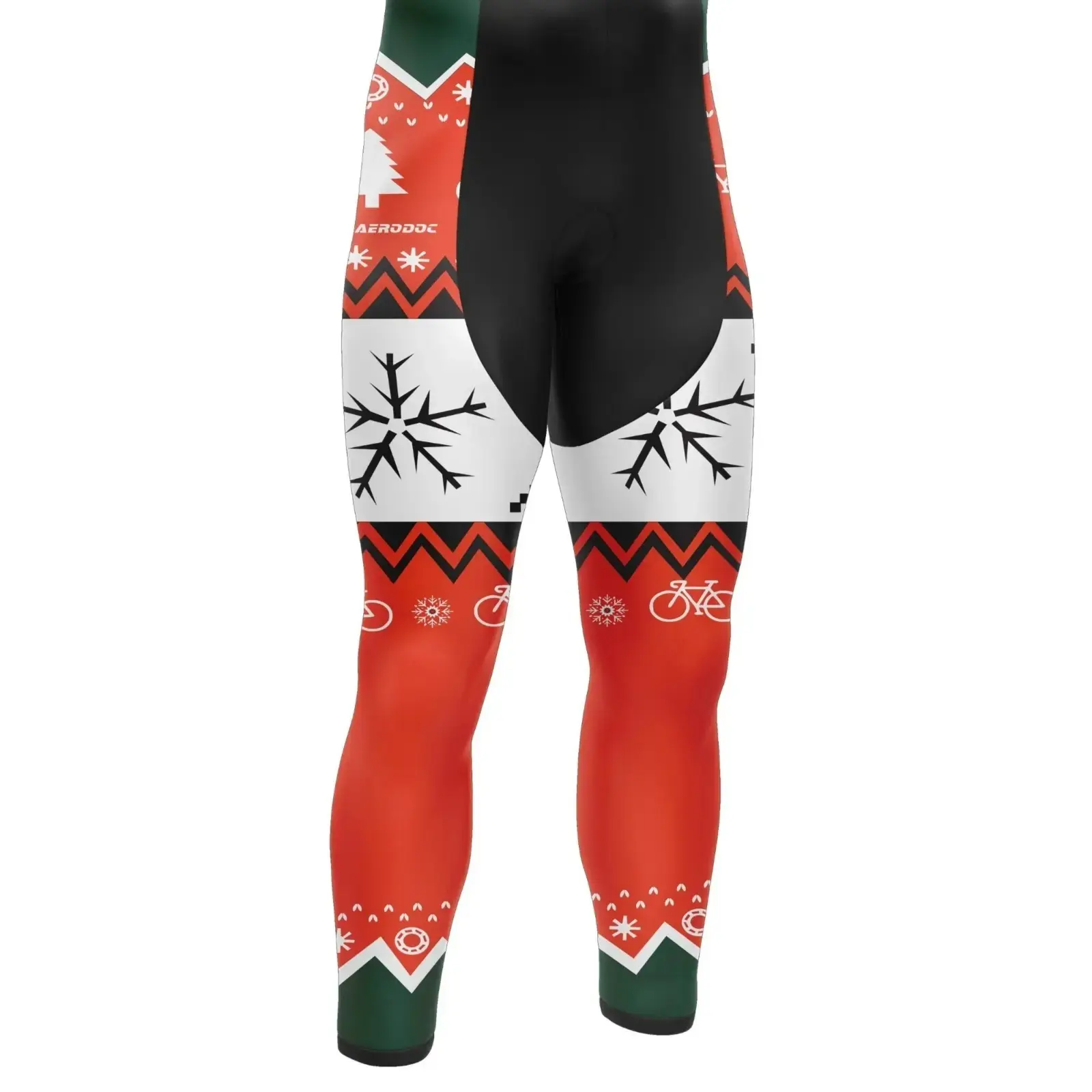 Aerodoc Arctic Glide Cold-Weather Cycling Jersey | Premium Winter Fleece Wool Bike Wear (Non Bib Pants Only)