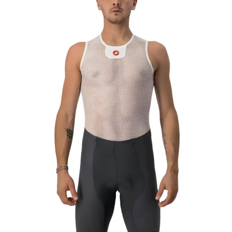Castelli Core Mesh 3 Sleeveless Mens Cycling Baselayer White