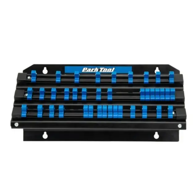 Parktool Tools | Wall-Mounted Socket, Bit & Torque Tool Organizer, JH-3