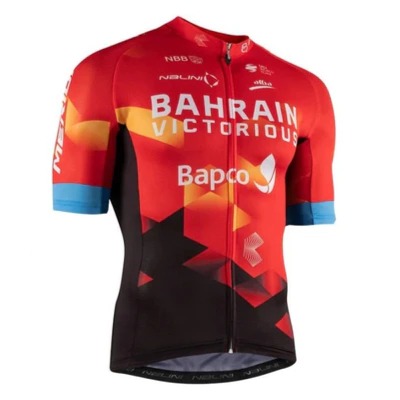 Merida Mens S/S Bahrain Victorioua Bapko Cycling Jersey