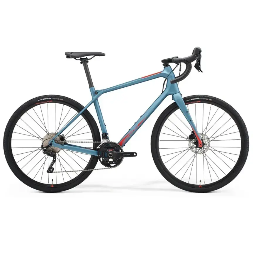 Merida Silex 4000 Matt Steel Blue (Glossy Red)