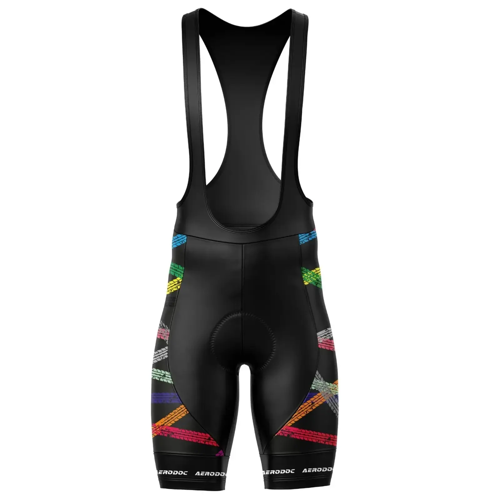 Color Stripe Road Racer Cycling Jersey (Bib Shorts Only)
