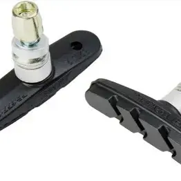 Tektro 836.12 Brake Pads for Linear Pull Brakes - 63mm, Threaded Posts, Bulk Pack of 25