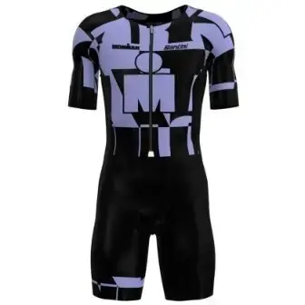 Santini WMN Ironman Enigma Trisuit Short Sleeves - Lilac