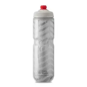 Polar Breakaway Insulated Bolt Bottle-White/Silver (710ml)