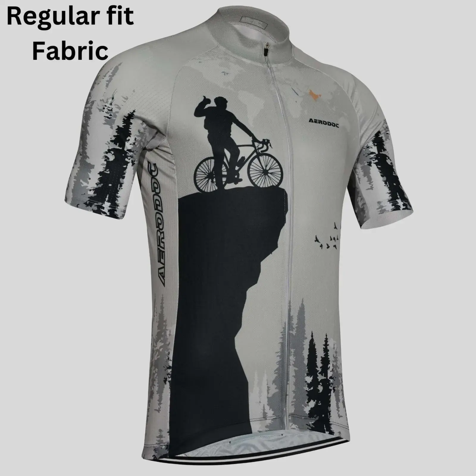 Trailblazer Unisex Outdoor Cycling Jersey for All-Terrain Adventures (Regular fit-Half Sleeves)