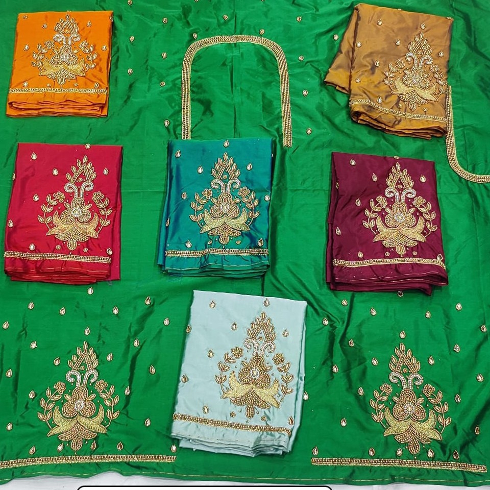 Embroidery Blouse Flipkart Blouse Pieces NANCY DESIGNER Art Silk