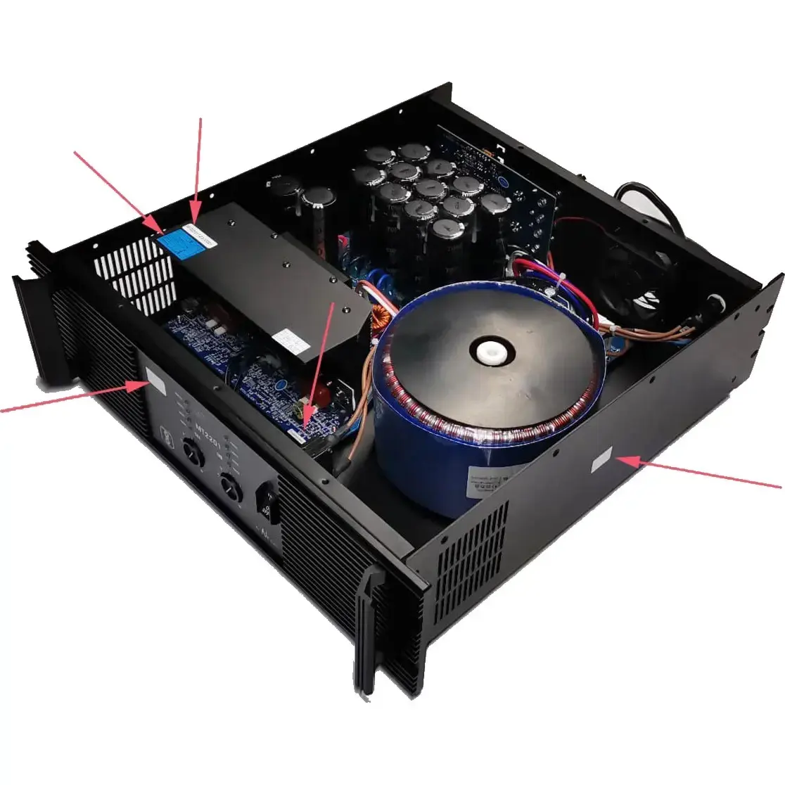 NX Audio MT2201 Power Amplifier – 8000W High Performance