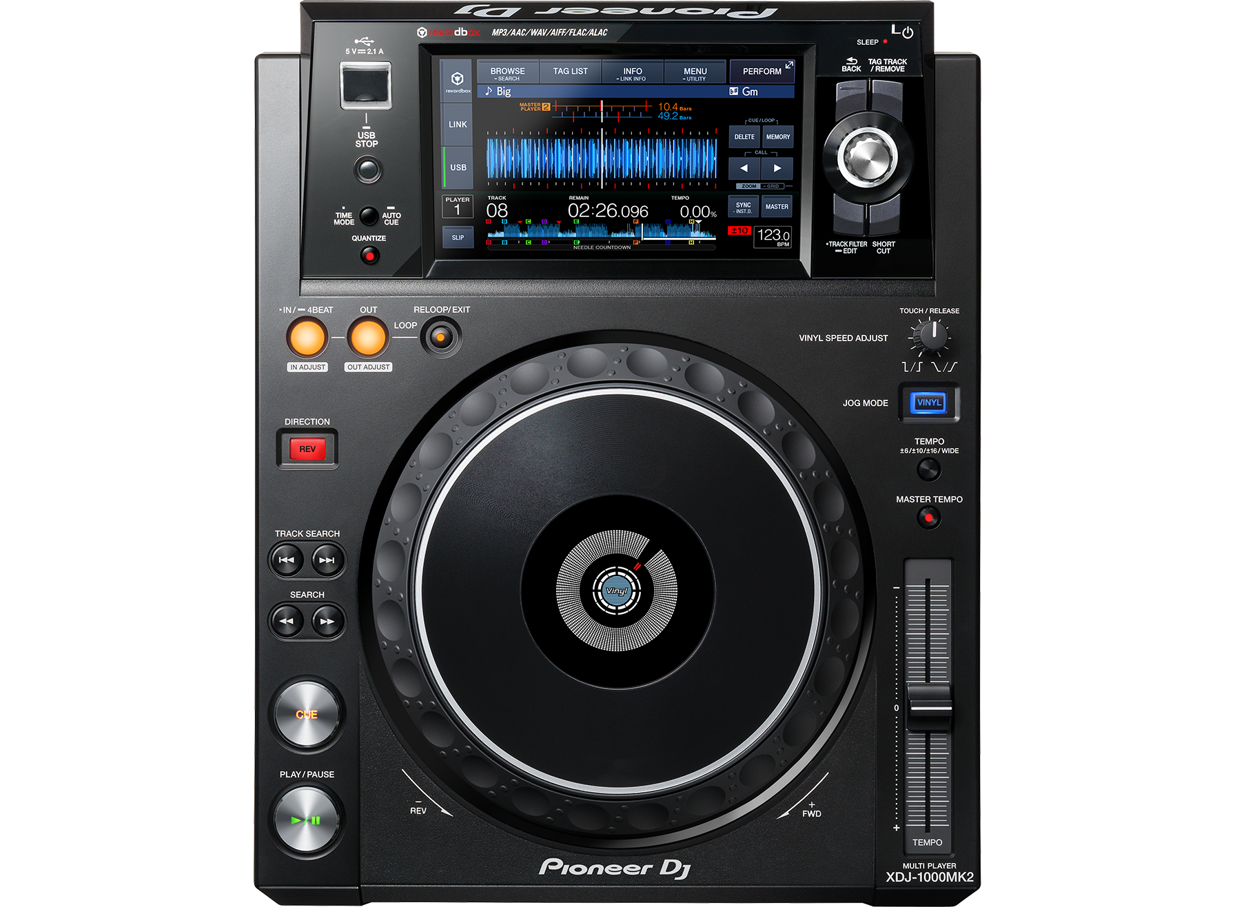 Buy Pioneer XDJ 1000MK2 online at best price | Sound Emporio
