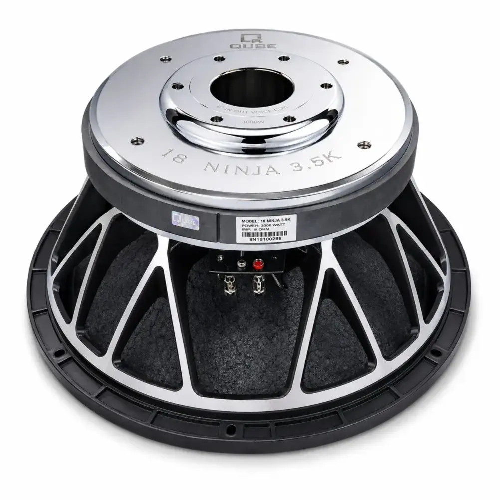 Buy Qube 18 Ninja 3.5K 3000watt Professional Subwoofer Transducer