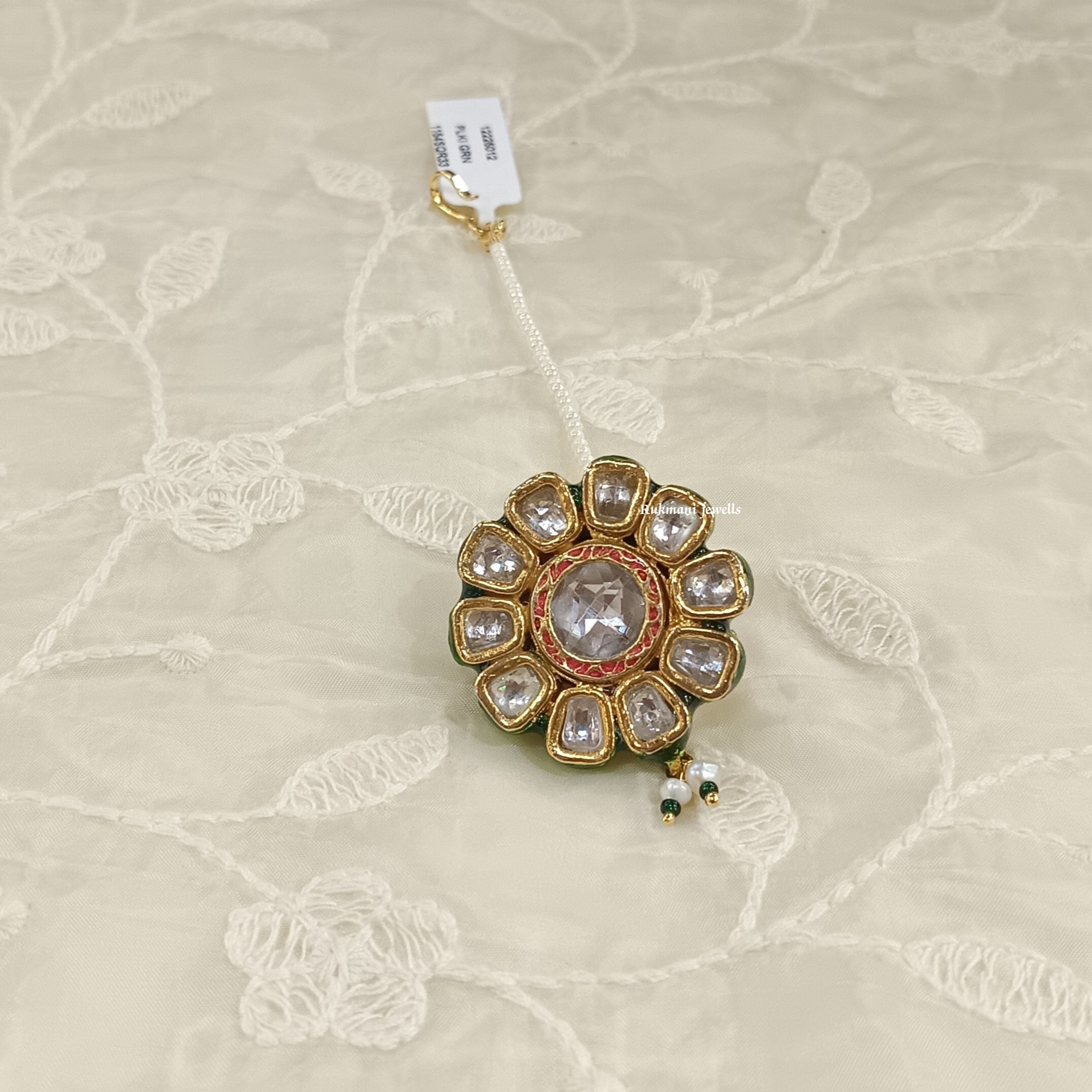 Buy Polki Borla online at best price Rukmani Jewells