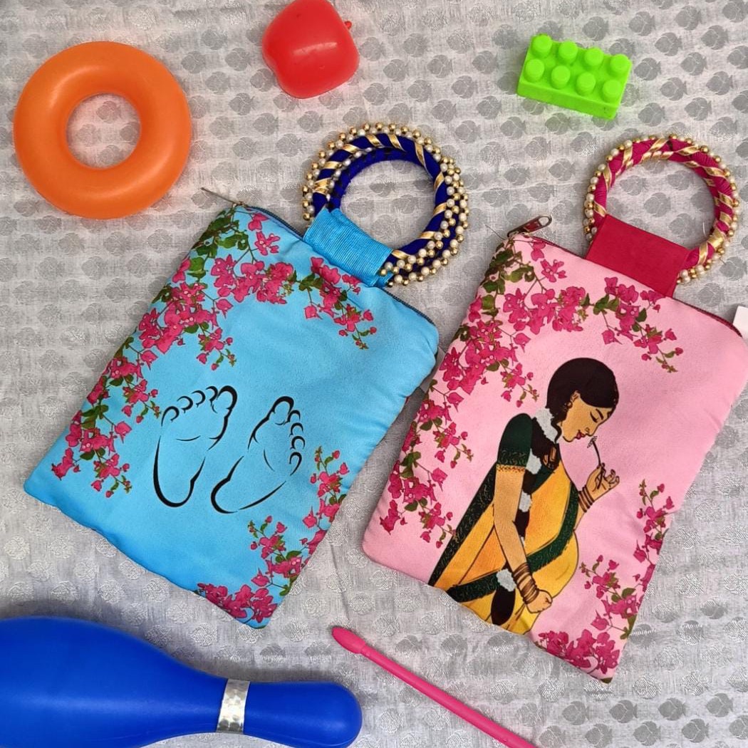 Nanhe Pag/Mommy Baby Bumping Bags..Size 9*9”except handle moq 10 - 1