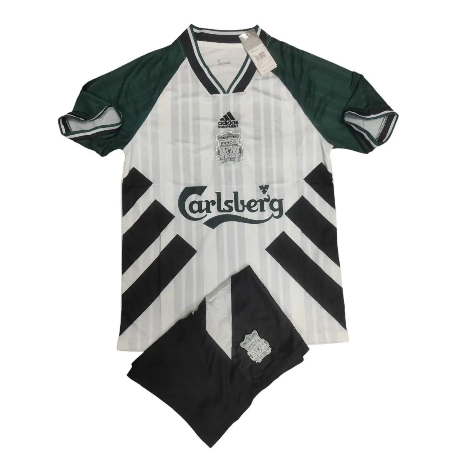 [First Quality Set] Liverpool Away 1993/95 Retro Set S(38)