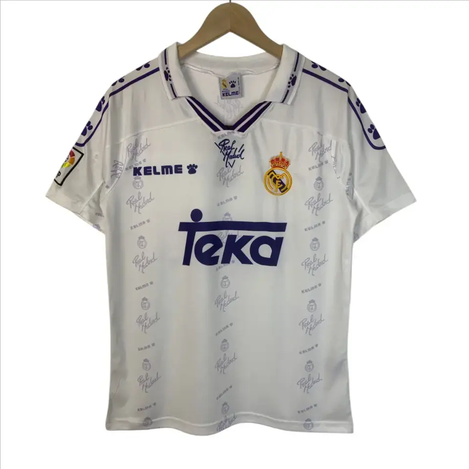 Real Madrid Home 94/96 Teka Jersey – Buy Online | JCCLUB