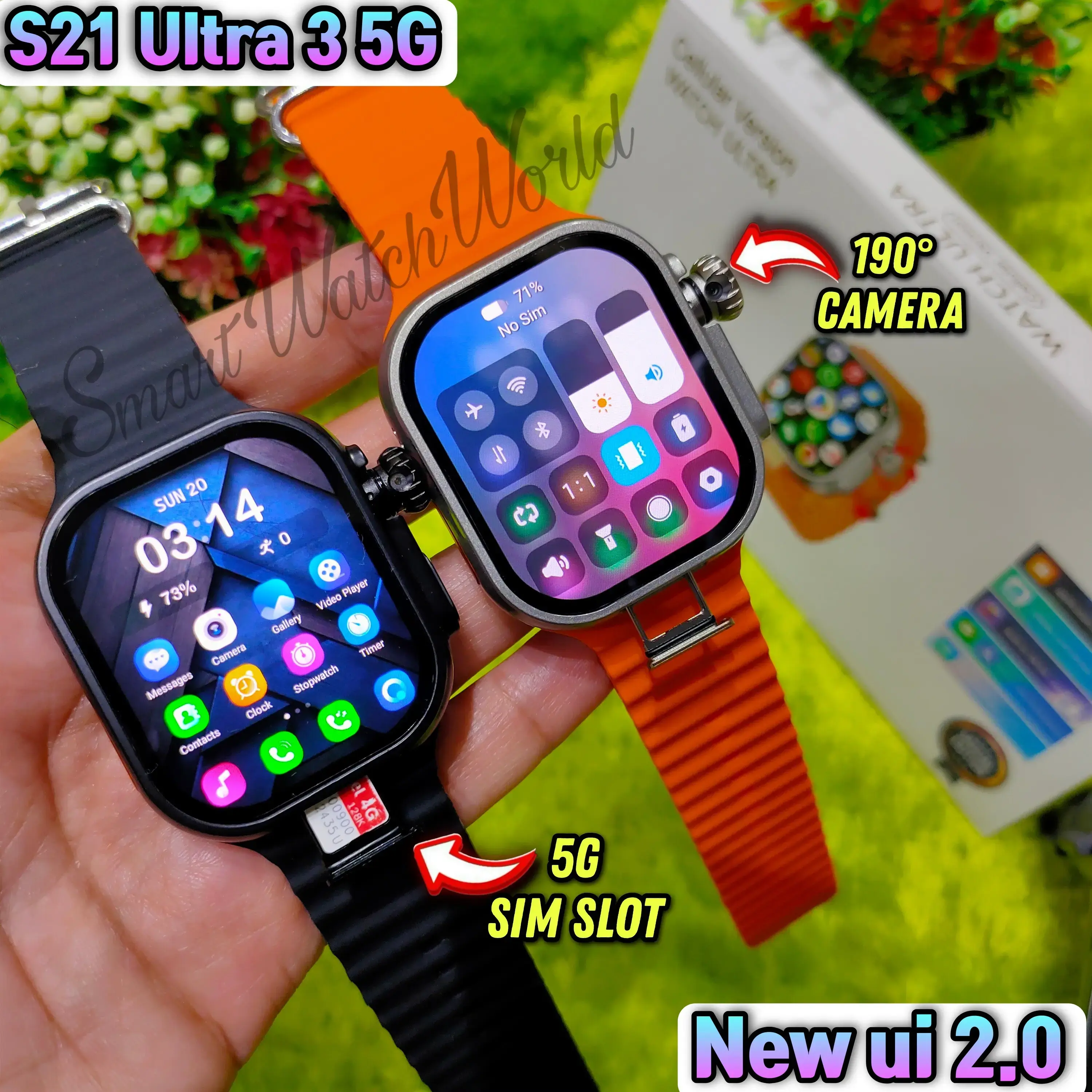 Buy S21 Ultra 5G Android Watch 120hz Amoled Display ,Camera Wifi
