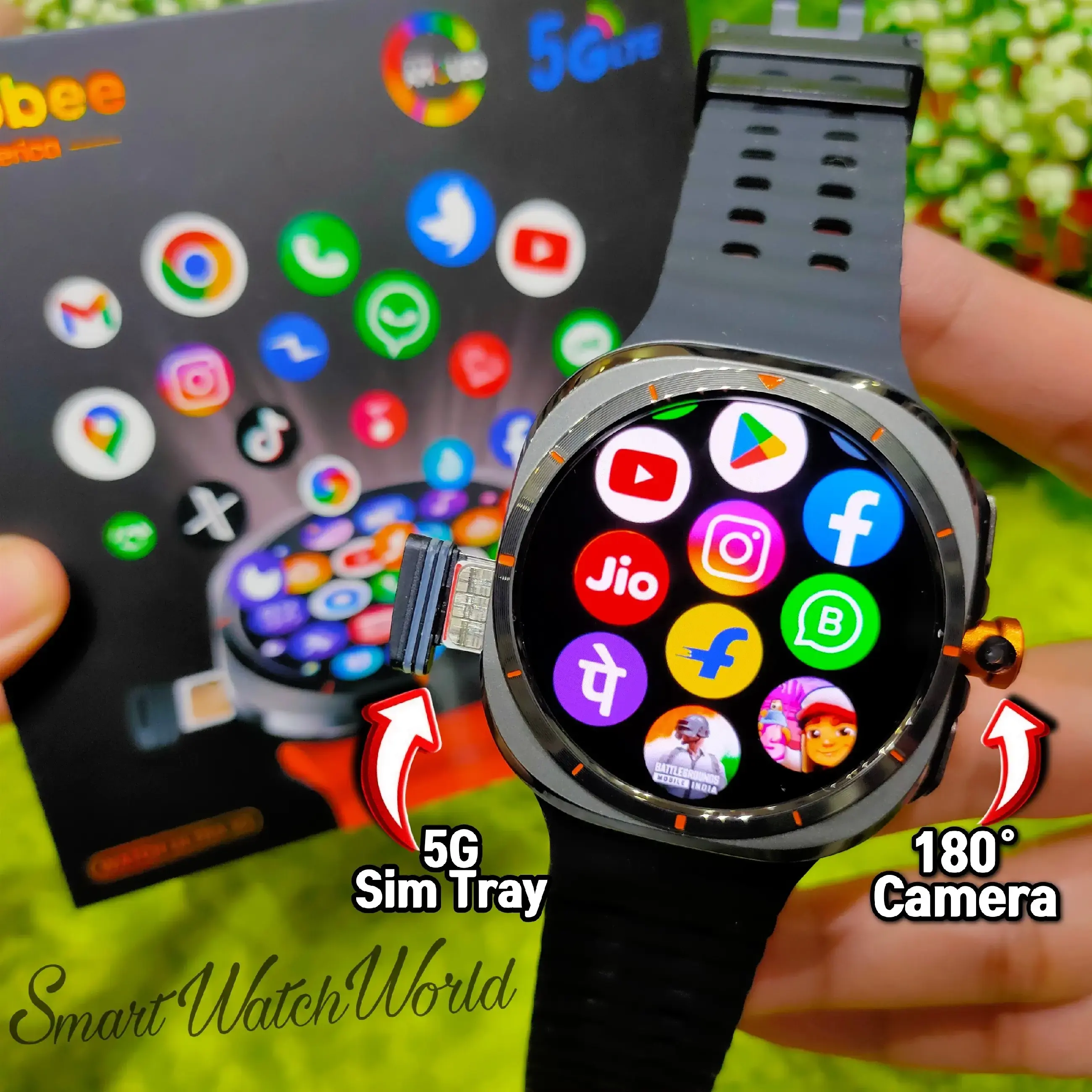 Buy U8 Ultra LTE+5G Android [8+128GB] 180 Rotating Camera, Amoled