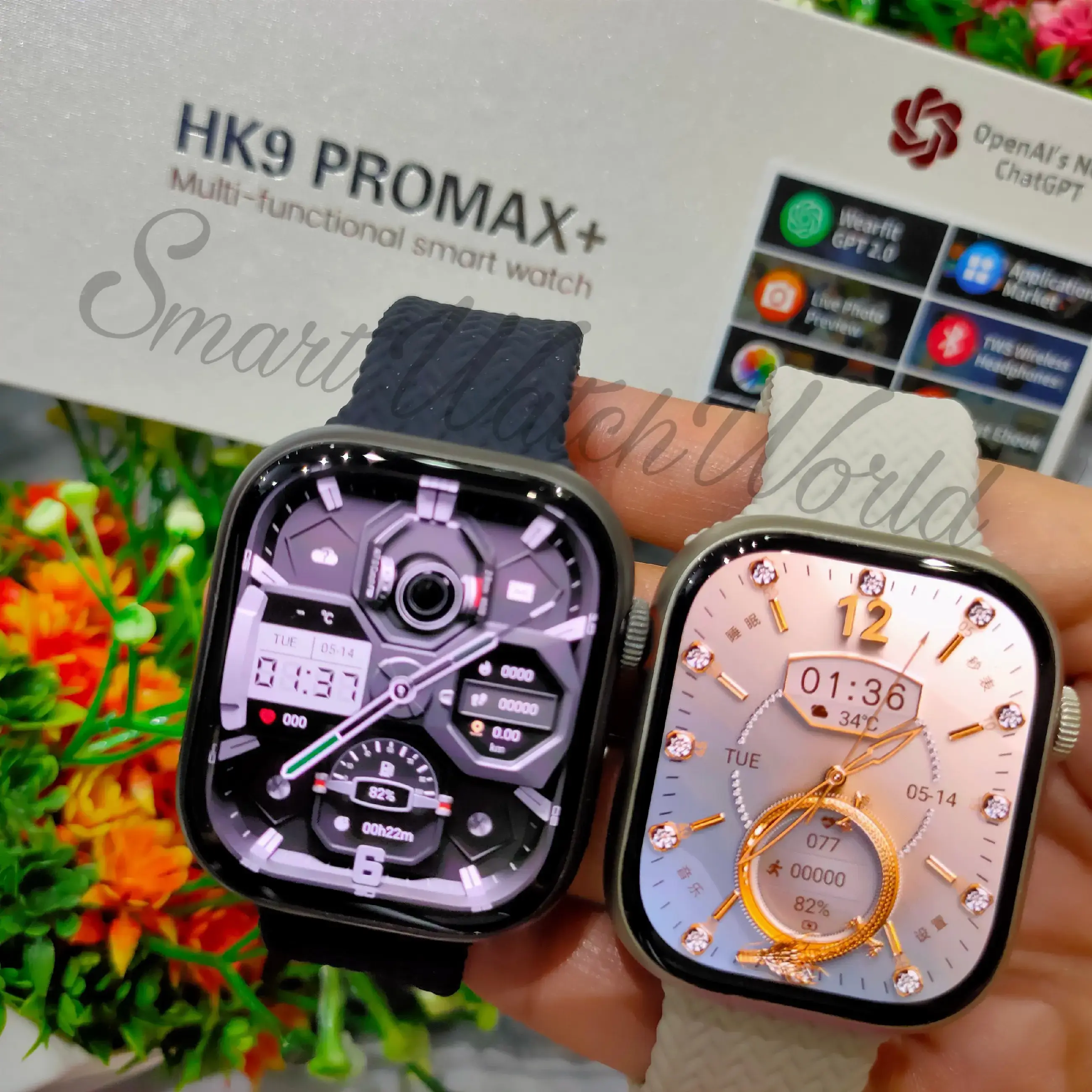 HK9 pro max+  45mm AMOLED.. Buy HK9 PRO MAX+ 4th Generation, 2GB Local Album, TWS Connectivity