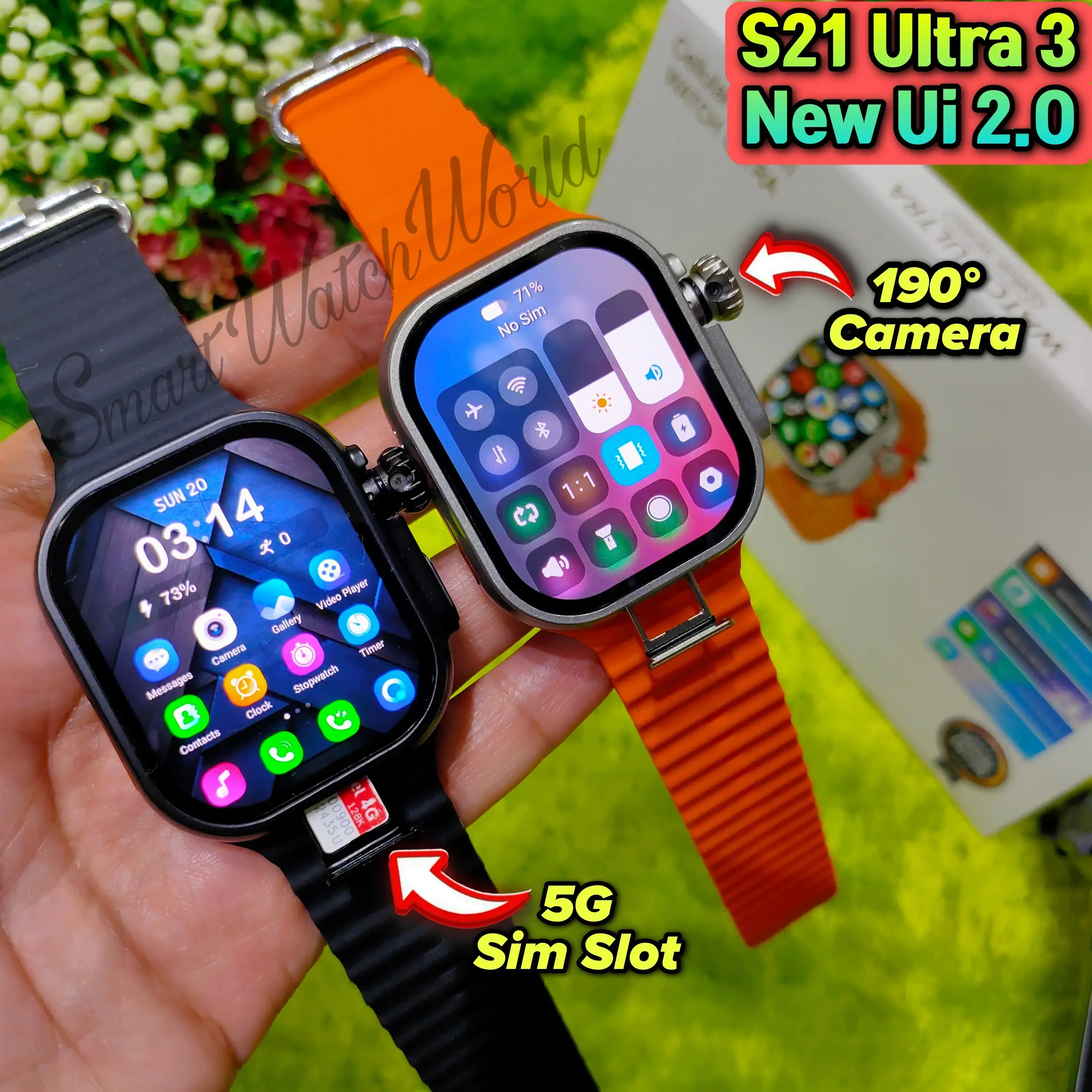 Buy S21 Ultra 5G Android Watch 120hz Amoled Display ,Camera Wifi