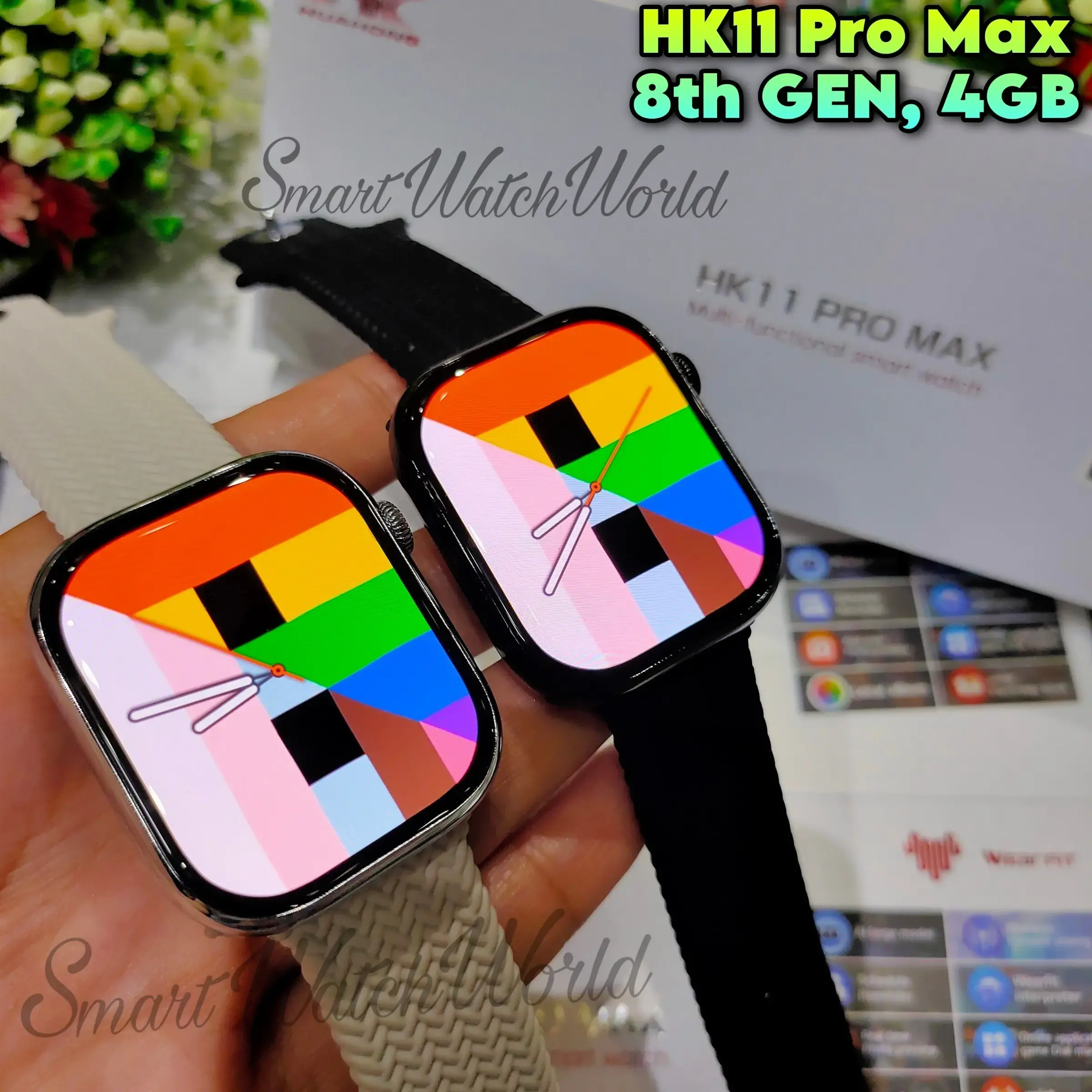 Buy HK11 PRO MAX 8th Gen 120hz AMOLED Display 4GB Storage