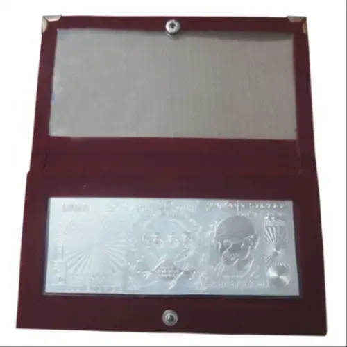 Buy 999 silver 1000 Rs currency note best for gifting 10 grms silver ...