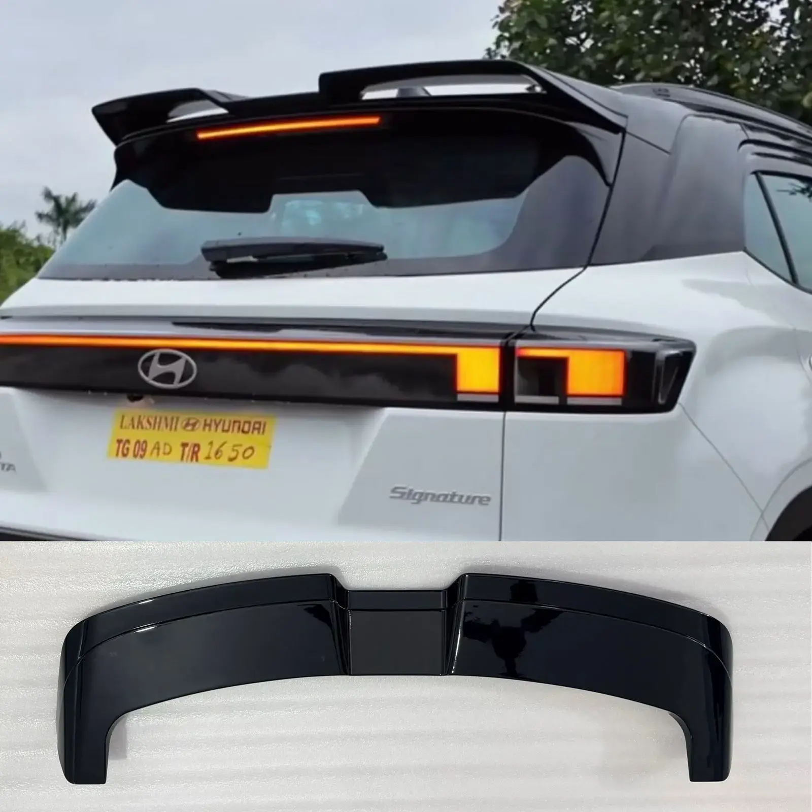 Buy creta spoiler at best price | Svcarcustoms