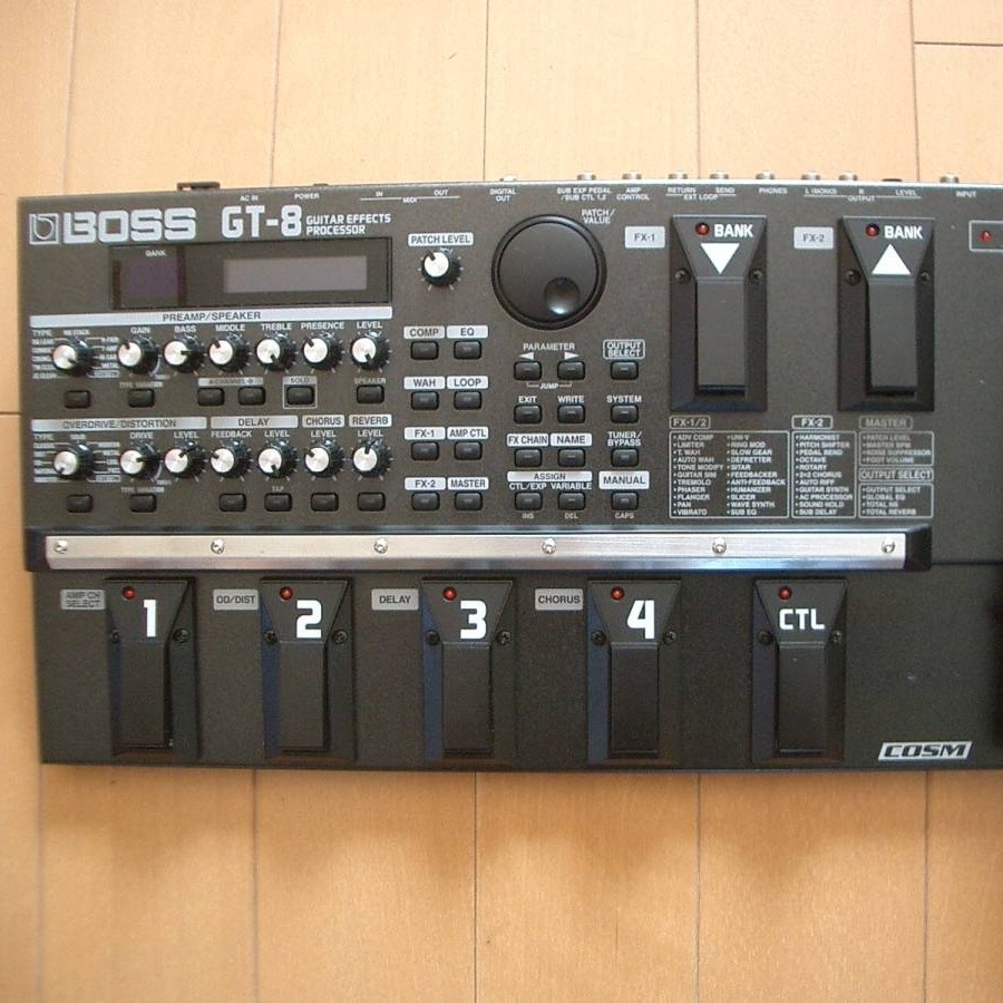 ギター Boss GT-8 Amazon.co.jp: BOSS ギター・エフェクツ・プロセッサー GT-8