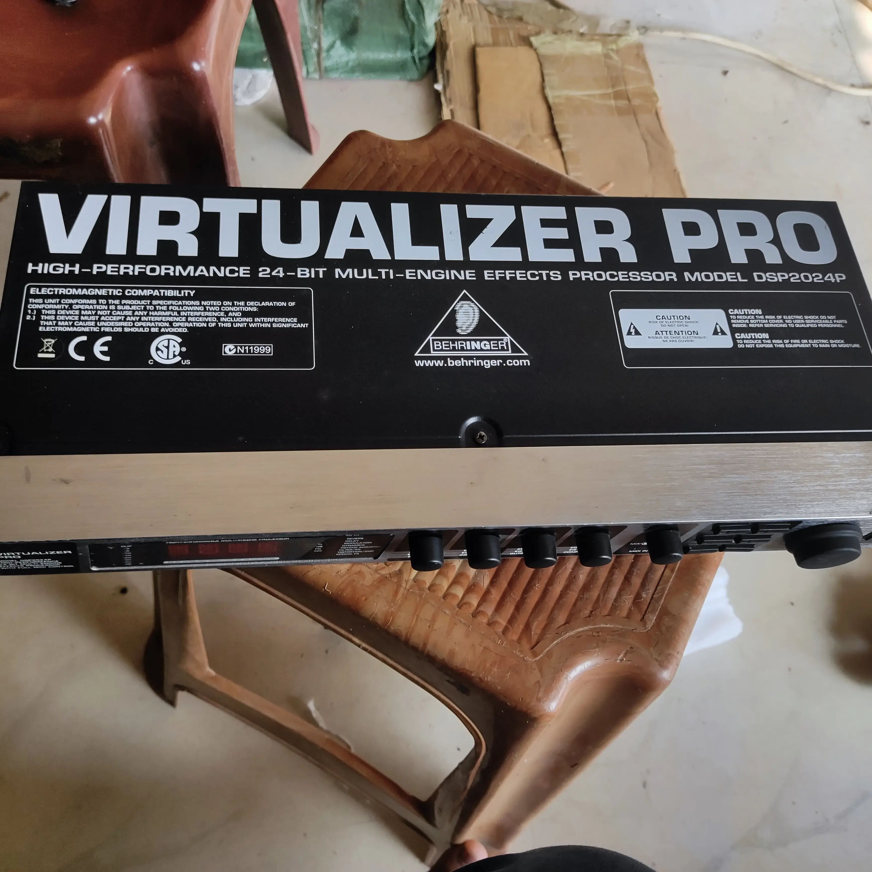 Buy Behringer VIRTUALIZER PRO DSP2024P is a 24-bit multi-engine
