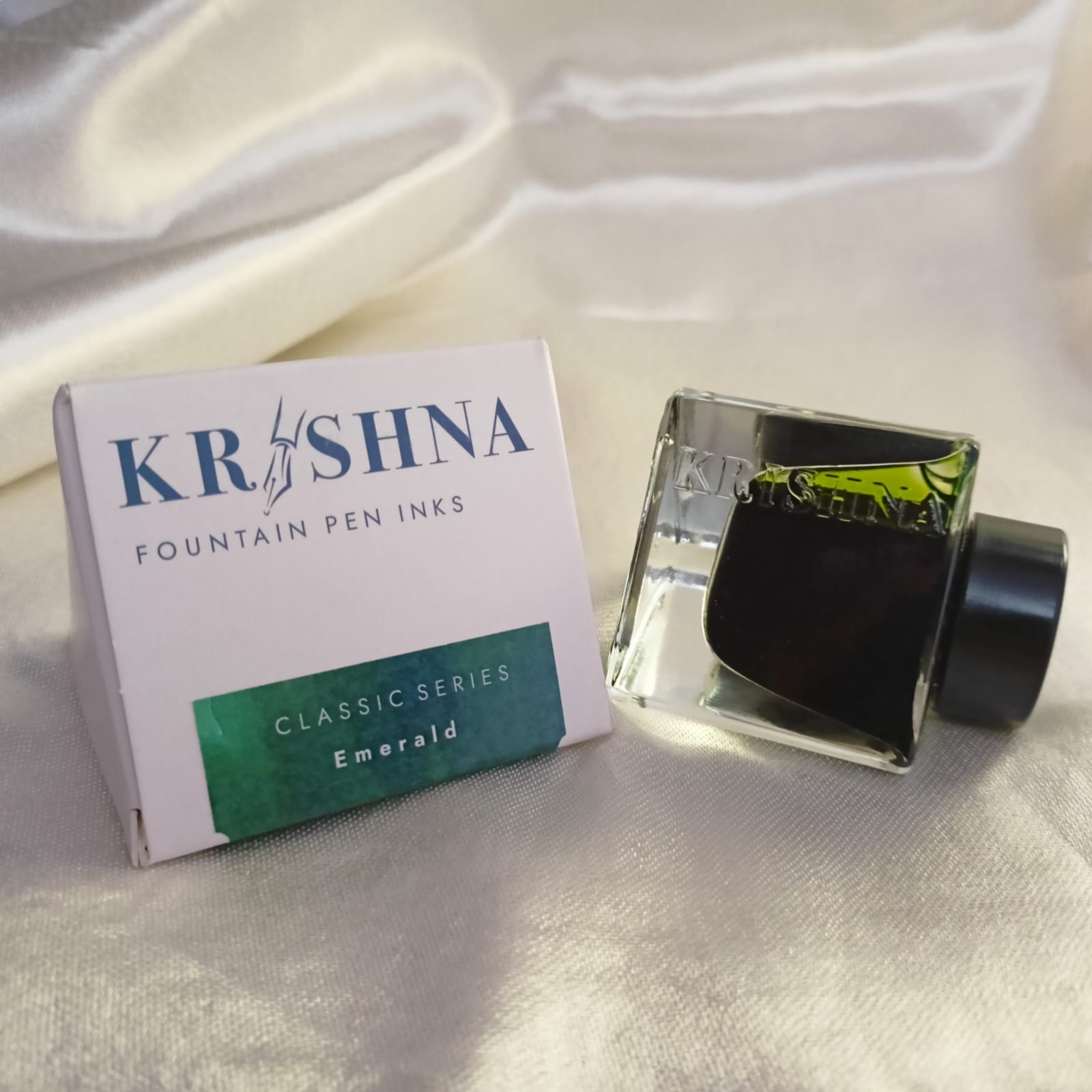 Www Alhudapk Krishna Ink Pakeezah Emerald Green Ink Krishna